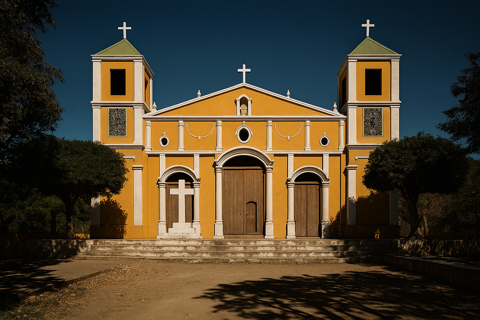 Iglesia colonial en Moyogalpa