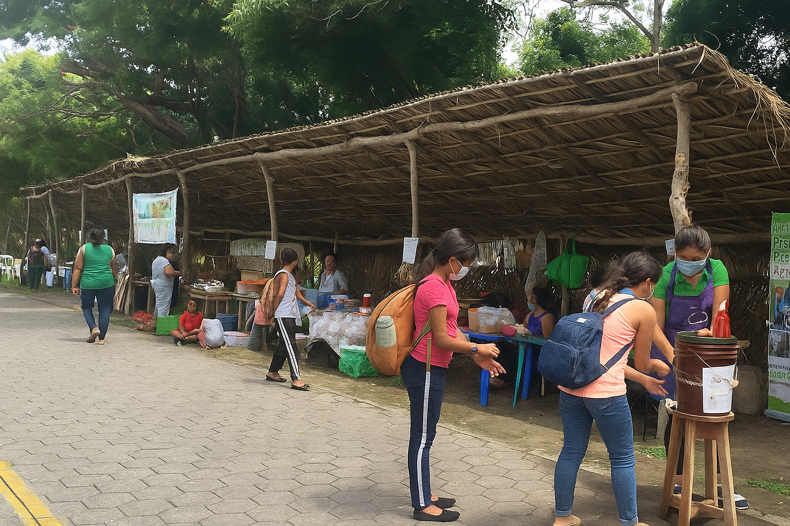 Mercado en Ometepe
