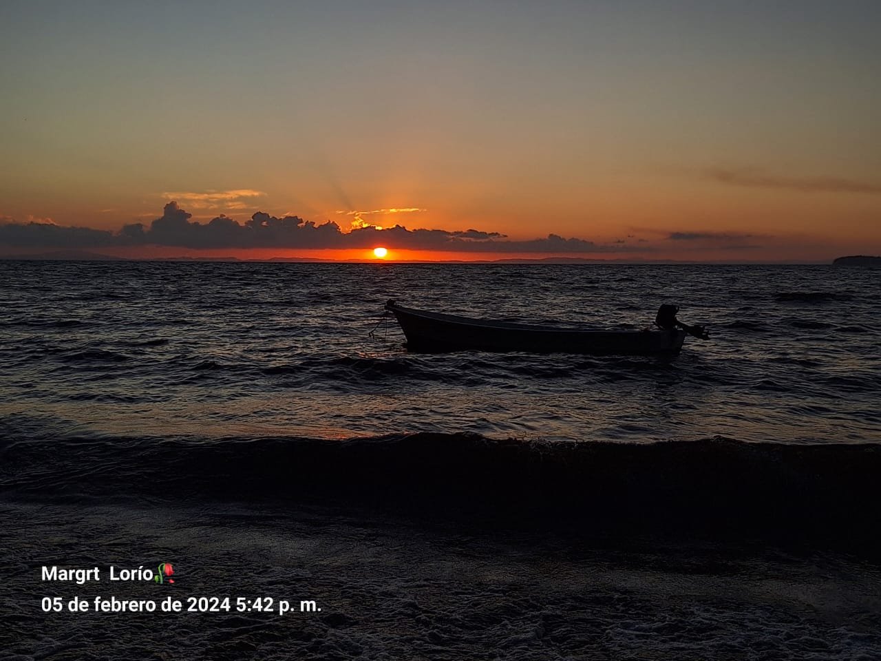 Santa Cruz en atardecer
